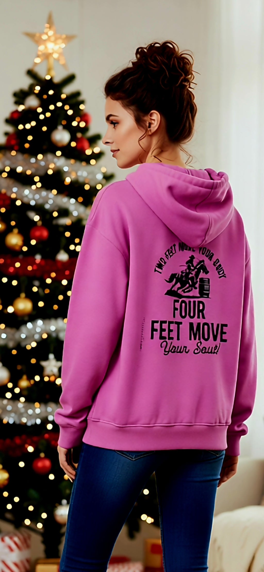 Four Feet Hoodie