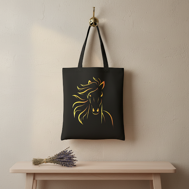 Pony Tote Bag